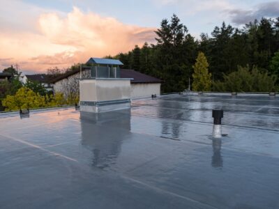 Flat roof repair in Fleet