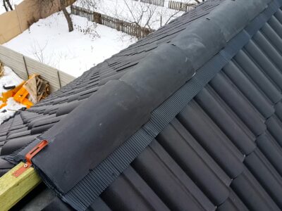 Dry ridge roofing Fleet